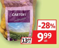 CARTOFI ALBI PENTRU SALATĂ 2.5 KG