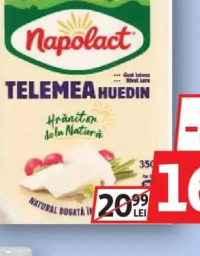 NAPOLACT TELEMEA DE VACĂ HUEDIN 350G