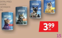 URBAN Hrană umedă pentru pisici diverse sortimente 415g