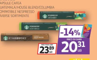 STARBUCKS CAPSULE CAFEA DIVERSE SORTIMENTE