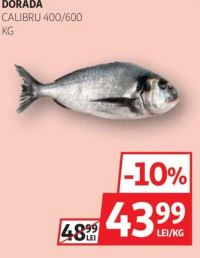 Doradă Calibru 400/600 kg