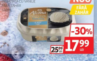ALOMA ÎNGHEȚATĂ CU VANILIE FĂRĂ ZAHĂR 660ML