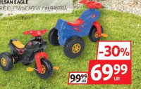 PILSAN EAGLE TRICICLETĂ NEAGRĂ / ALBASTRĂ