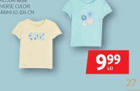Inextenso Tricouri bebe diverse culori mărimi 62-104 cm