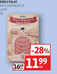 SZEKELY FALAT ȘUNCĂ ȚĂRĂNEASCĂ FELIATĂ 100G