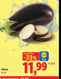 Vinete per kg