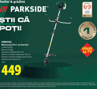 PARKSIDE Motocoasă 2 în 1, pe benzină 1,35 Kw (1,8 CP)