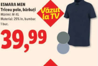 LIVERGY Tricou polo bărbați M-XL
