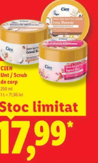 CIEN Unt / Scrub de corp 250 ml