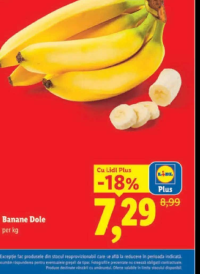 Banane Dole per kg