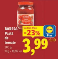 Baresa Pastă de tomate 200 g