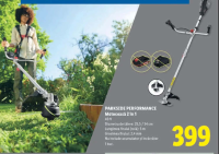 PARKSIDE PERFORMANCE Motocoasă 2 în 1 40 V