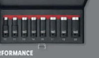 Parkside Performance Trusă tubulare de impact 8 piese