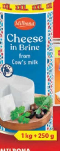 MILBONA Telemea în saramură 1.25 kg
