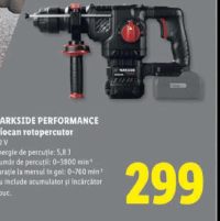 Parkside Performance Ciocan rotopercutor 20 V