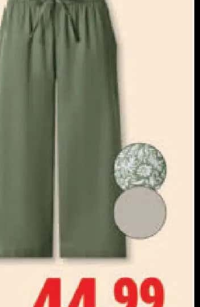 [2] ESMARA Pantaloni Culotte, damă