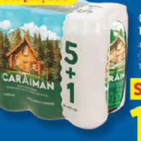 Caraiman Bere blondă (5+1) x 0,5 L