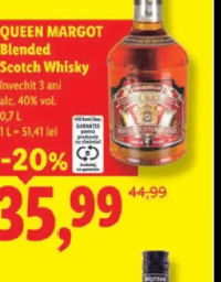 Queen Margot Blended Scotch Whisky 0,7 L
