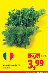 Mărar / Pătrunjel XXL per legătură