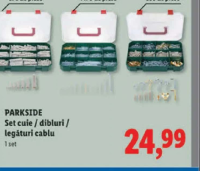 PARKSIDE Set cuie / dibluri / legături cablu