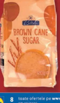 BELBAKE Zahăr brun din trestie de zahăr 500 g