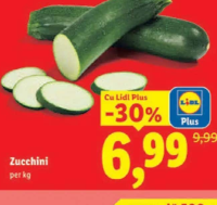 Zucchini per kg