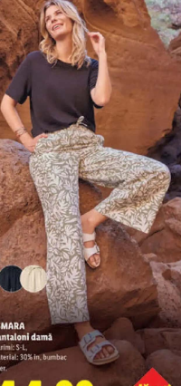 ESMARA Pantaloni damă
