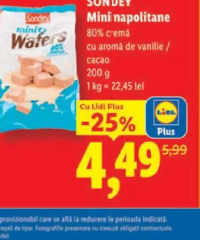 Sondey Mini napolitane 200 g