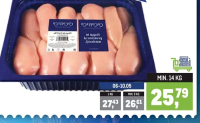 COCORICO Piept de pui, dezosat, fără piele min. 14 kg