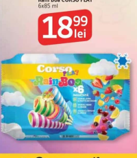 Înghețată pe băț Rain Boa CORSO PLAY 6x85 ml