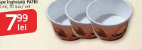 PATRI Cupe înghețată 50 ml 70 buc/ set