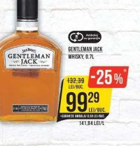 Gentleman Jack Whisky 0.7L