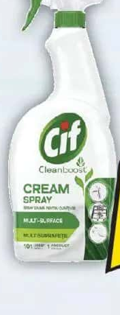Cif Spray spumă pentru curățare suprafețe, 700ml