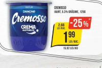 Cremosso Iaurt, 5.3% grăsime, 125g