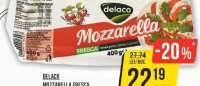 Delaco Mozzarella Fresca 400g