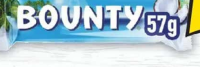 Bounty Miez de cocos învelit în ciocolată cu lapte 57g