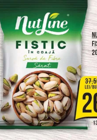 Nutline Fistic Copt și Sărat, 200g