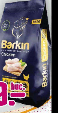 Barkin Adult All Size Chicken Hrană uscată pentru câini 15 kg