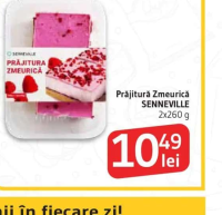 SENNEVILLE Prăjitură Zmeurică 2x260 g