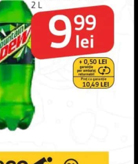 Bautură carbogazoasă MOUNTAIN DEW 2 L
