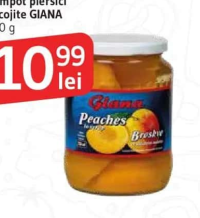 Giana Compot piersici decojite 700 g