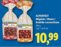 ALPENFEST Migdale / Alune / Arahide caramelizate 200 g