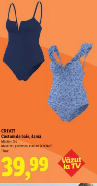 CRIVIT Costum de baie, damă