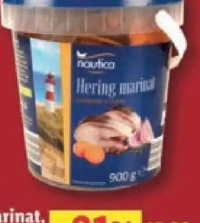NAUTICA Hering marinat cu legume 500g
