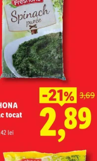 FRESHONA Spanac tocat 450 g