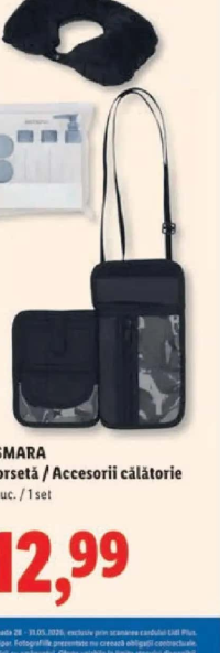 ESMARA Borsetă / Accesorii călătorie 1 buc. / 1 set
