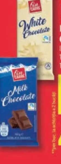 FIN CARRÉ Ciocolată lapte / neagră / albă 100g