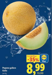 Pepene galben Galia per kg