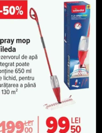 Vileda Spray mop 650 ml
