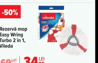 Vileda Rezervă mop Easy Wring Turbo 2 în 1